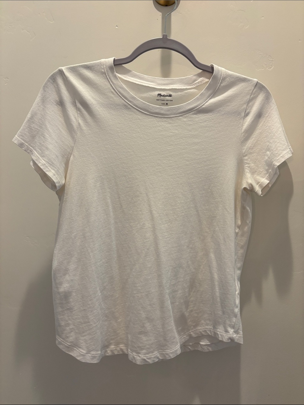 Madewell White Short-Sleeve Classic Tee